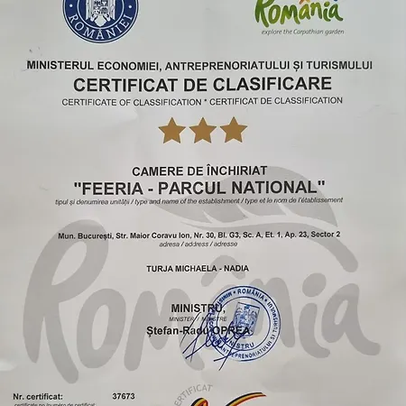 Апартаменты Feeria - Parcul National